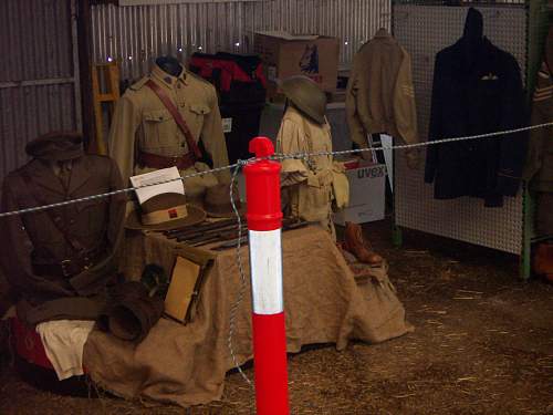 Tasmanian Midlands Military Meet 2014 display