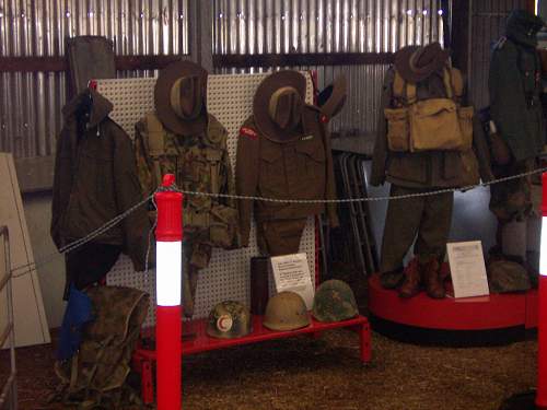 Tasmanian Midlands Military Meet 2014 display