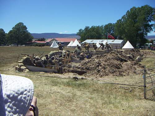 Tasmanian Midlands Military Meet 2014 display