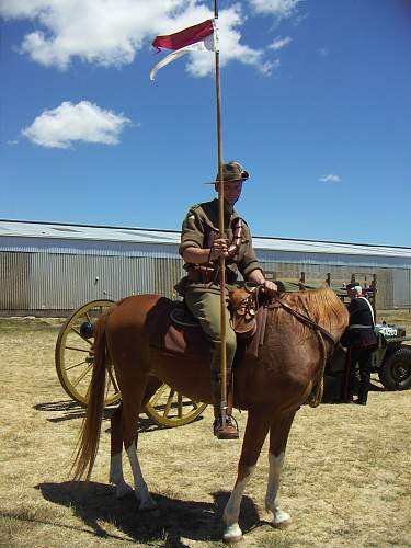 Tasmanian Midlands Military Meet 2014 display