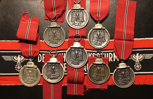 My one year old Medal collection! ..and other stuff!