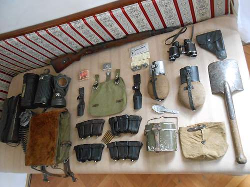 My collection of ww2 german equipment