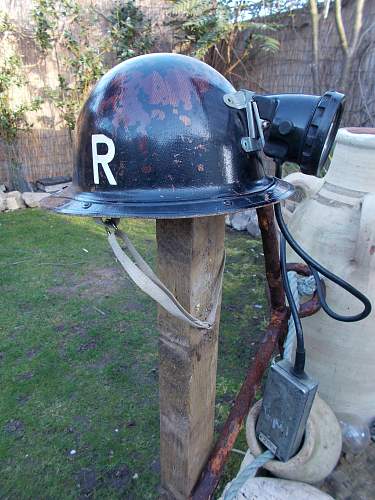 post ww2 mining helmets