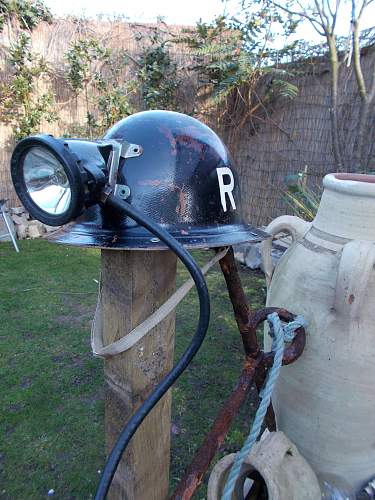 post ww2 mining helmets