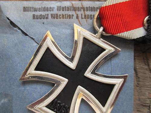 Another couple of pristine 2nd class iron crosses