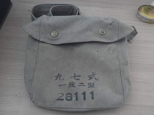 Imperial Japanese Navy Radio Operator Gas Mask