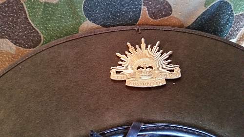 Some Modern Australian Army Hats