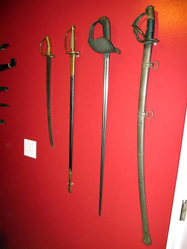 My antique sword collection