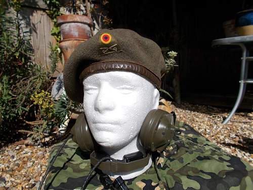 motorised troops headgear