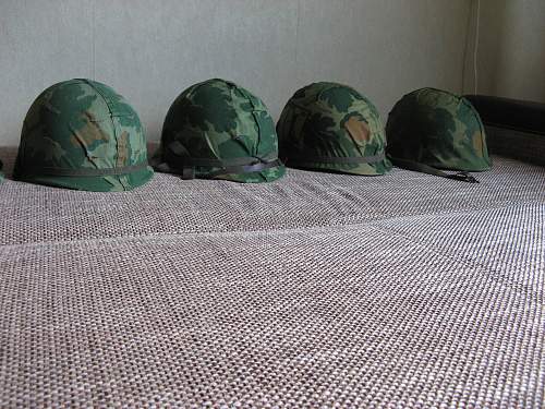 My Vietnam war Helmet collection