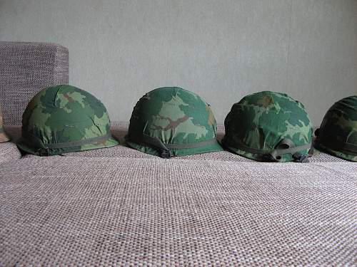 My Vietnam war Helmet collection