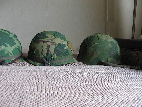 My Vietnam war Helmet collection