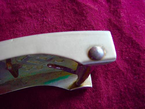 Martin Winter nickelsilver DAF buckle