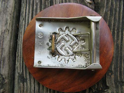 Martin Winter nickelsilver DAF buckle