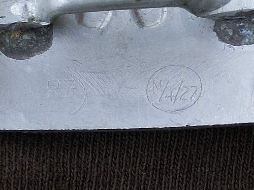 DAF Enlisted Buckle, RZM M4/27 help please