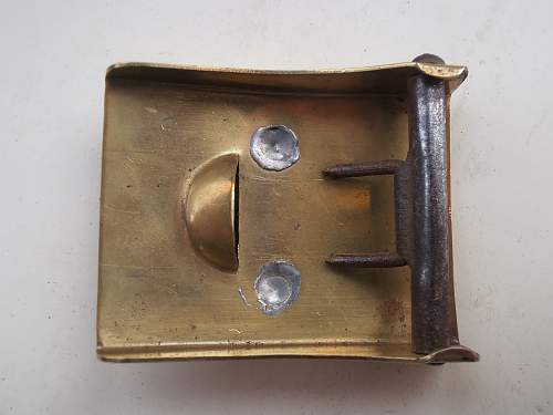 N.S.B.O. buckle with a belt