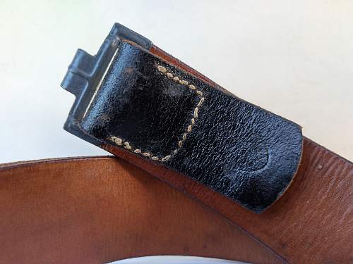 DAF buckle with a belt