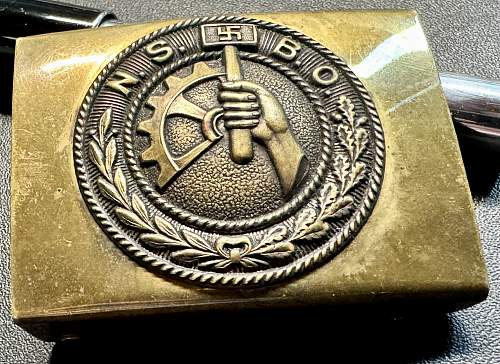 my new nsbo buckle