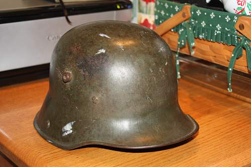 German Helmet &amp; Belt/Buckle