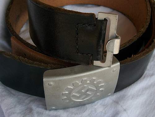 DAF Buckle and belt