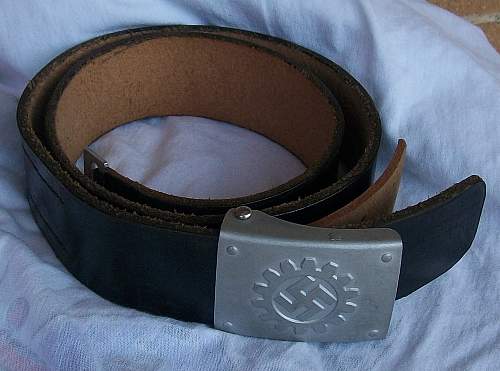 DAF Buckle and belt