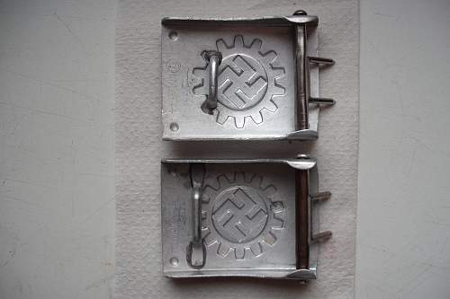 2 x DAF buckle