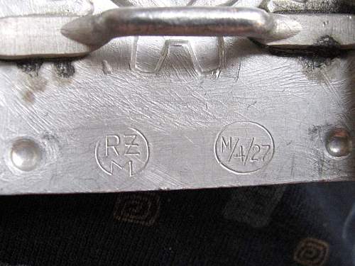 Diversity of the DAF-Werkschar/Werktruppen buckle