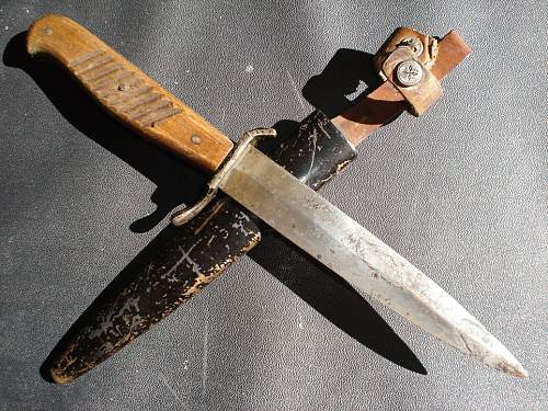 German WWI trench-knife Aesculap-Werke