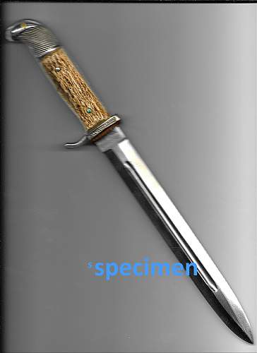 Walking out dagger from Erik Frost, supplier to Wehrmacht?