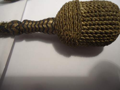 NPEA Hanger and water police knot.