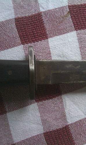 german fighting knife