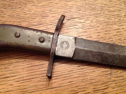 Demag trench dagger/bayonet