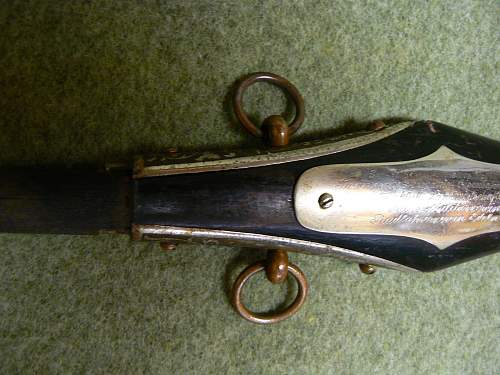 German fire parade axe