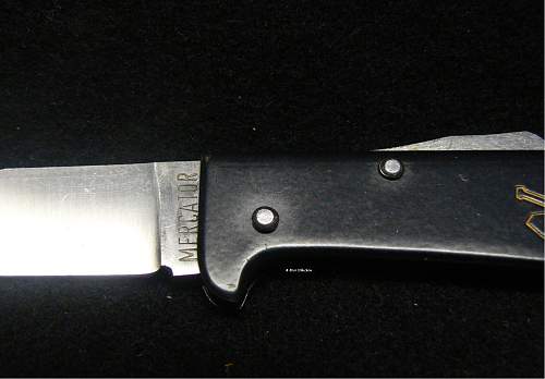 Mercator Knife D.R.G.M. Marked