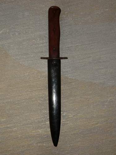 German fighting knife