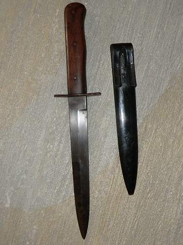 German fighting knife