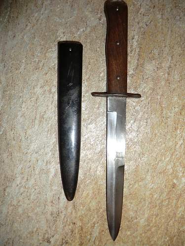 German fighting/trench knife