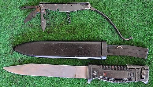 late war type bayonet
