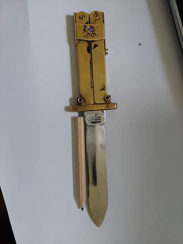 German Paratrooper folding knife - Need Identification and Authentication