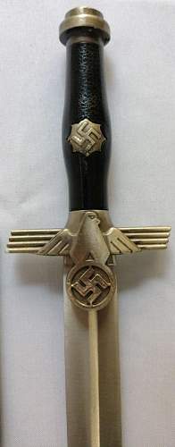 Reichsluftschutzbund dagger ? (no maker)