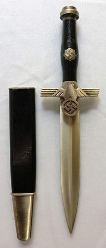 Reichsluftschutzbund dagger ? (no maker)