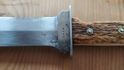 German hunting knife  F.Dula