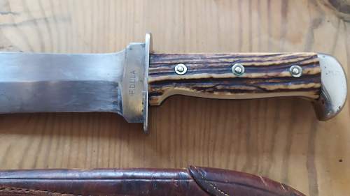 German hunting knife  F.Dula