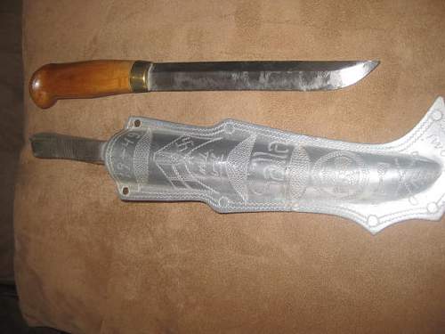 III Reich Trench Art Dagger