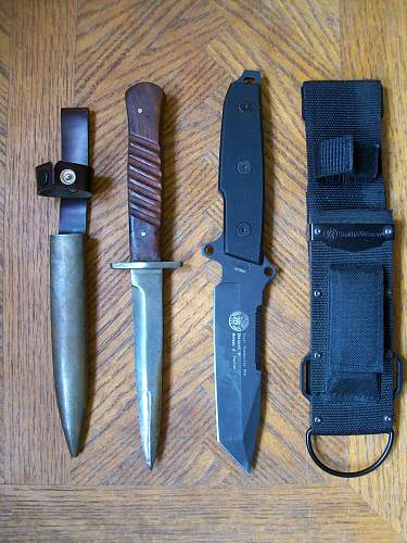 Help on this unusual German trench knife!