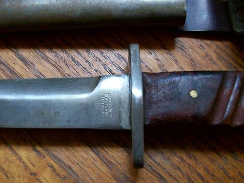 Help on this unusual German trench knife!