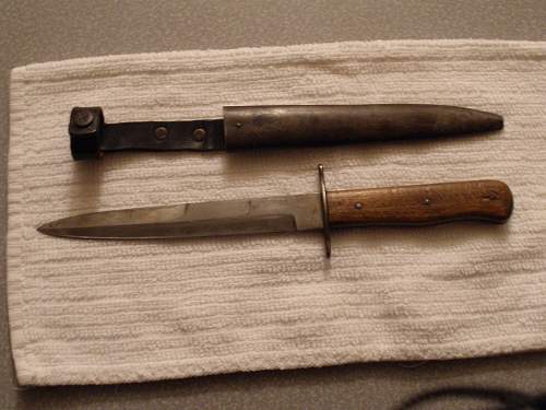 German Fighting Knife Vet Bringback