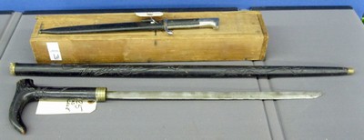 bayonet and sword cane