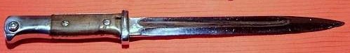 WW1 Chromed Bayonet