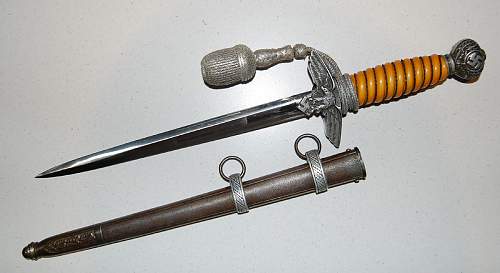 Value of three German daggers